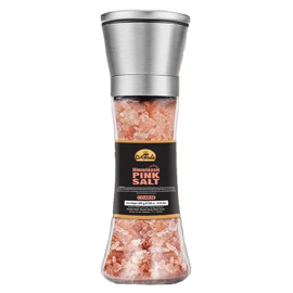 Pink Salt Grinder Glass Bottle